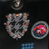 Dior Medium Calfskin Patch Embellished Lady Dior Secondhand