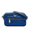 Prada Saffiano Trimmed Tessuto Camera Bag Secondhand