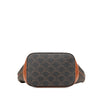 Celine Small Triomphe Coated Canvas Bucket Bag Secondhand