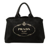 Prada Canvas Canapa Logo Tote Secondhand