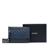 Chanel Medium Aged Calfskin Gabrielle O Case Clutch Secondhand