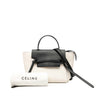 Celine Micro Bicolor Leather Belt Satchel Secondhand