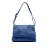 Bottega Veneta Nappa Intrecciato Flap Shoulder Bag Secondhand