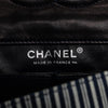 Chanel Medium Cotton Striped Double Flap Secondhand