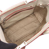Prada Mini Scamosciato Trimmed Glace Calf Twin Pocket Satchel Secondhand