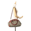 Secondhand Gucci Diamante Canvas Sukey Satchel