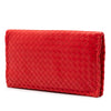 Bottega Veneta Nappa Intrecciato Turn Lock Clutch Secondhand