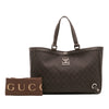 Gucci GG Denim Abbey D Ring Tote Secondhand