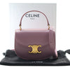 Celine Mini Shiny Calfskin Besace Clea Satchel Secondhand