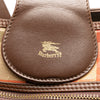 Burberry Haymarket Check Canvas Shoulder Bag Secondhand