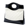 Chanel Mini Bicolor Quilted Patent 31 Shopping Bag Secondhand