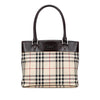Burberry House Check Canvas Handbag Secondhand