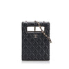 Chanel Mini Caviar Chain Around Cut Out Evening Bag Secondhand