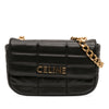 Celine Matelasse Goatskin Monochrome Chain Shoulder Bag Secondhand