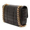 Celine Matelasse Goatskin Monochrome Chain Shoulder Bag Secondhand