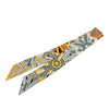 Hermès Les Flots Du Cheval Silk Twilly Scarf Secondhand