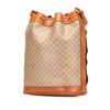 Celine Macadam Coated Canvas Drawstring Bucket Bag Secondhand