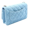 Chanel CC Quilted Denim Wallet on Chain Secondhand