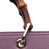 Secondhand Gucci Large Calfskin Bamboo Shopper Satchel