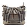 Burberry Smoke Check Coated Canvas Hartham Crossbody Secondhand