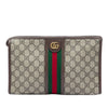 Gucci GG Supreme Web Ophidia Clutch Secondhand