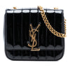 Saint Laurent Small Patent Monogram Vicky Chain Bag Secondhand