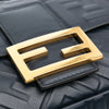 Fendi Large Zucca Embossed Leather Baguette Satchel Secondhand