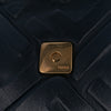 Fendi Large Zucca Embossed Leather Baguette Satchel Secondhand