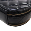 Chanel Quilted Glazed Lambskin Handle With Care Round Vanity Case with Chain Secondhand