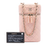 Chanel CC Quilted Lambskin Phone Holder with Chain Secondhand