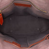 Burberry Small Leather Trimmed House Check Canvas Bridle Orchard Satchel Secondhand