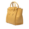 Celine Mini Drummed Calfskin Luggage Tote Secondhand
