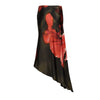 Secondhand Roberto Cavalli Red and Black Floral Set - '90s