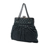 Chanel Quilted Iridescent Calfskin Chic Quilt Frame Satchel Secondhand