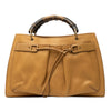 Gucci Calfskin Bamboo Handbag Secondhand