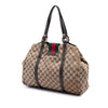 Gucci GG Canvas Web New Ladies Tote Secondhand