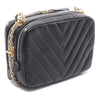 Chanel CC Chevron Lambskin Camera Bag Secondhand