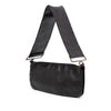 Prada Leather Fold Over Shoulder Bag Secondhand