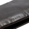 Prada Leather Fold Over Shoulder Bag Secondhand