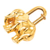 Hermès Gold Plated Elephant Cadena Lock Charm Secondhand