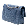 Chanel Medium Classic Glazed Calfskin Camellia Double Flap Secondhand