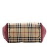 Burberry Small Haymarket Check Canvas and Leather Canterbury Tote Secondhand