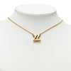 Louis Vuitton Gold Plated GO 14 Necklace Secondhand
