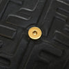 Fendi Zucca Embossed Leather Baguette Phone Pouch Satchel Secondhand