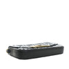 Fendi Zucca Embossed Leather Baguette Phone Pouch Satchel Secondhand
