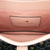 Gucci Limited Edition Mini GG Denim Embroidered Floral Jackie 1961 Crossbody Secondhand