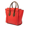 Celine Micro Bicolor Calfskin Luggage Tote Secondhand