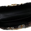 Celine Wool Triomphe Chain Shoulder Bag Secondhand