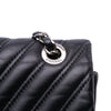 Chanel Jumbo Classic Chevron Lambskin Double Stitch Single Flap Secondhand