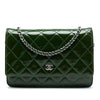 Chanel CC Quilted Patent Wallet On Chain Secondhand